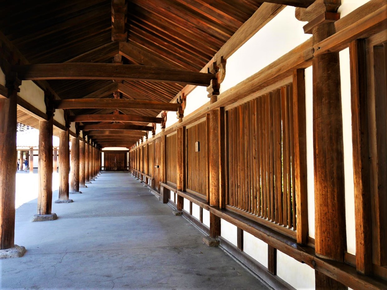 法隆寺迴廊